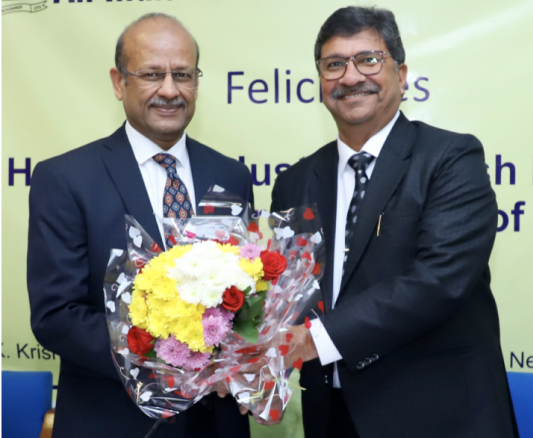 With Hon'ble Supreme Court Judge Hon'ble Mr. Justice Rajesh Bindal.