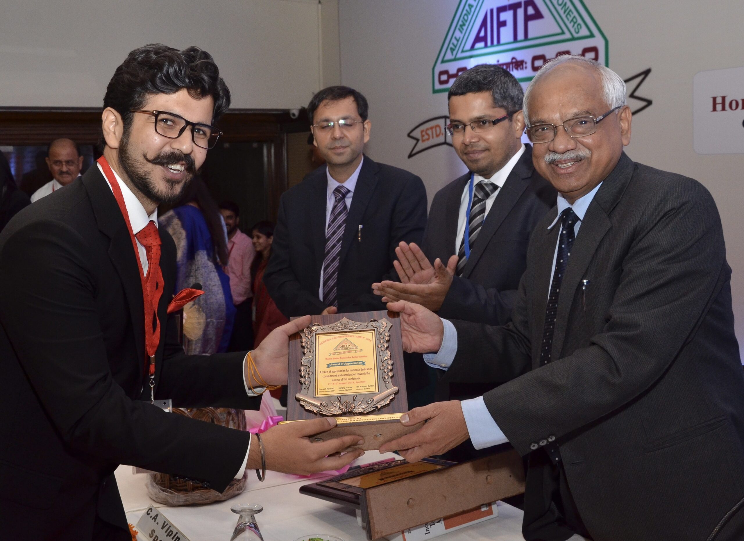 Award of Appreciation By Hon’ble Mr. Justice A.K. Mittal, Judge of Punjab & Haryana High Court (2018)